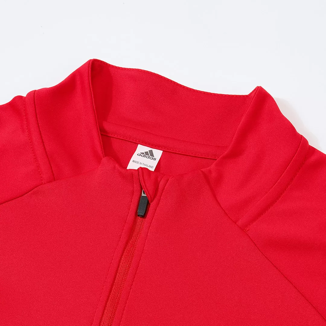 Arsenal 1/4 Zip Tracksuit 2025/26 Kids Red - Image 5