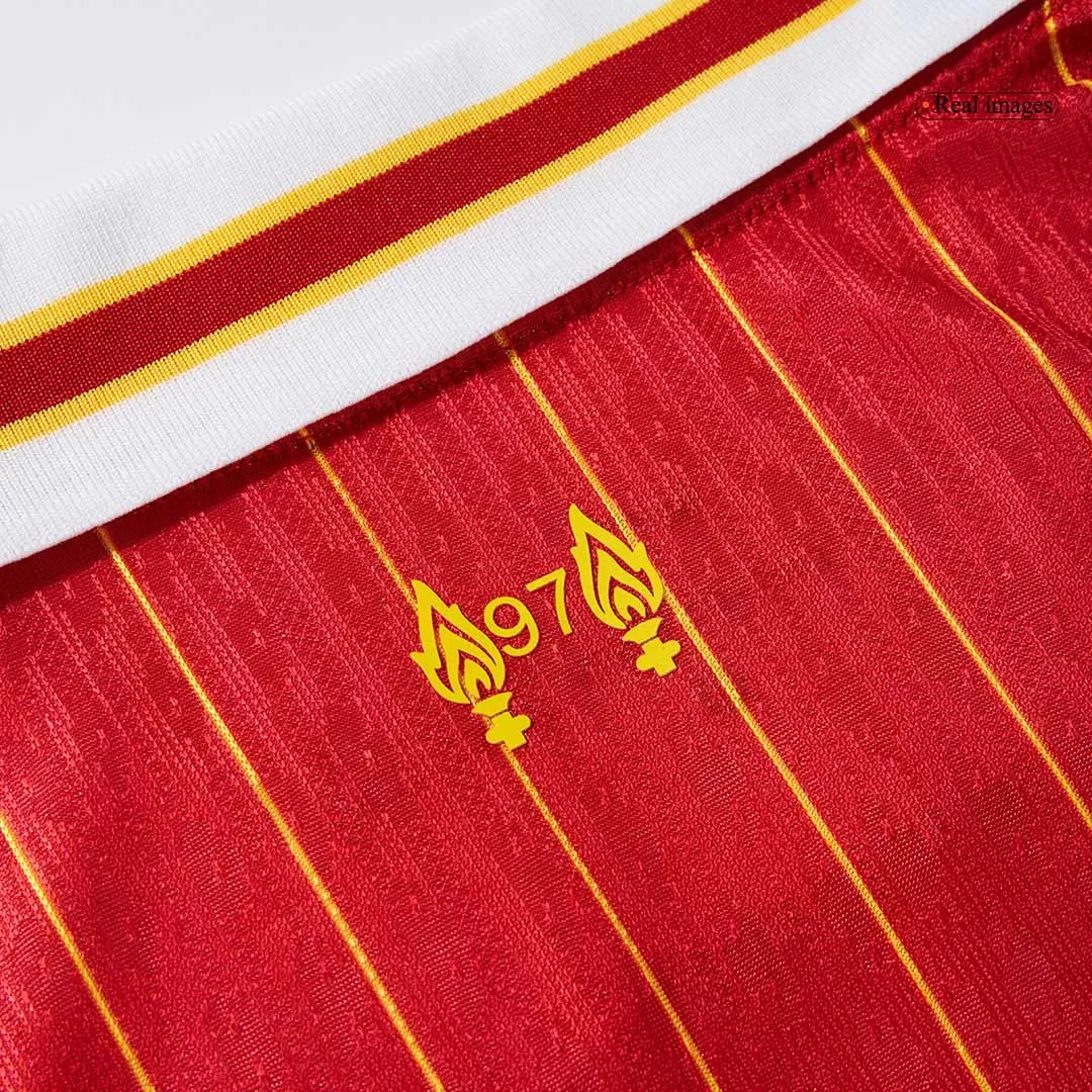 CHAMPIONS #20 Liverpool Home Authentic Soccer Jersey - Image 11