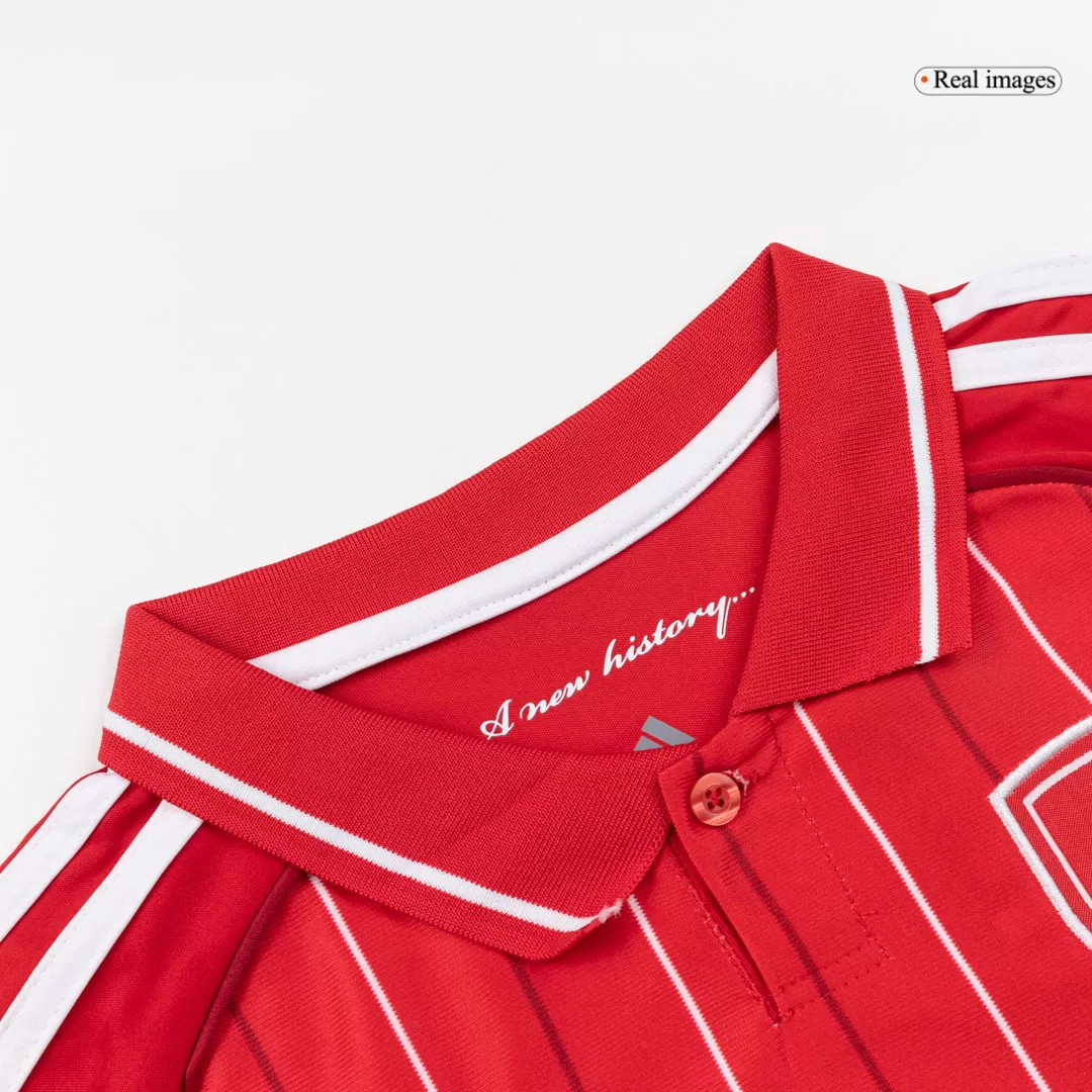 Nottingham Forest Home Kids Soccer Jerseys Kit 2025/26 - Image 3