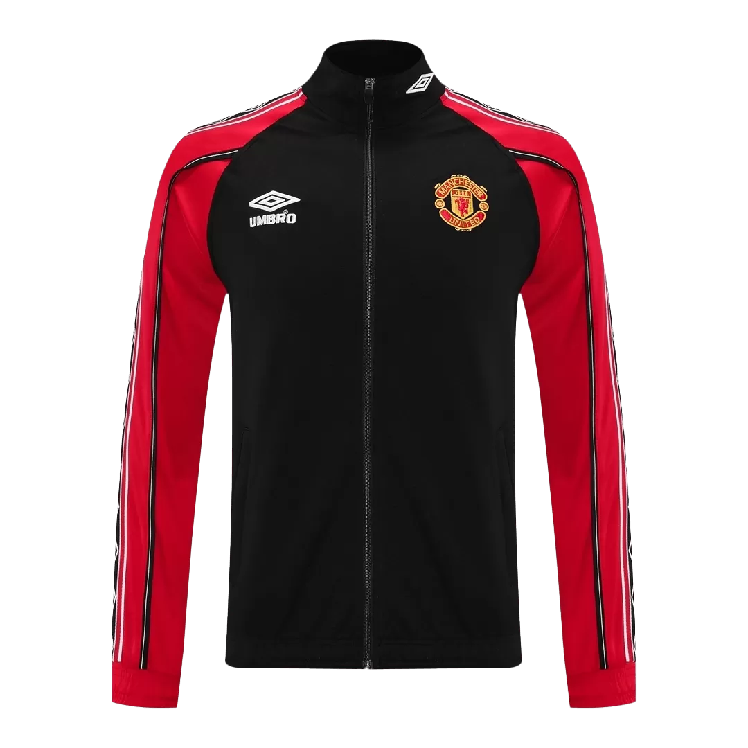 Manchester United Jacket Tracksuit 2025/26 Red&Black - Image 4