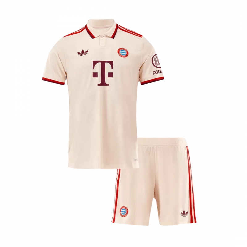 Bayern Munich Third Away Kids Soccer Jerseys Kit - UCL