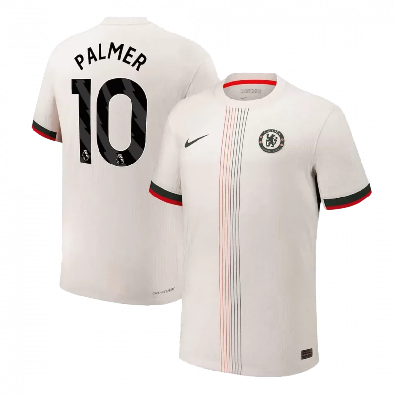 PALMER #10 Chelsea Away Authentic Soccer Jersey 2025/26