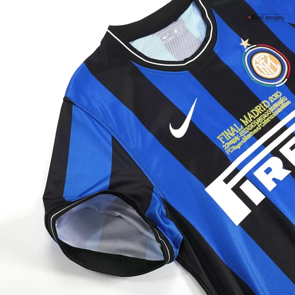 Vintage Soccer Jersey Inter Milan Home 2009/10 - UCL Final - Image 5