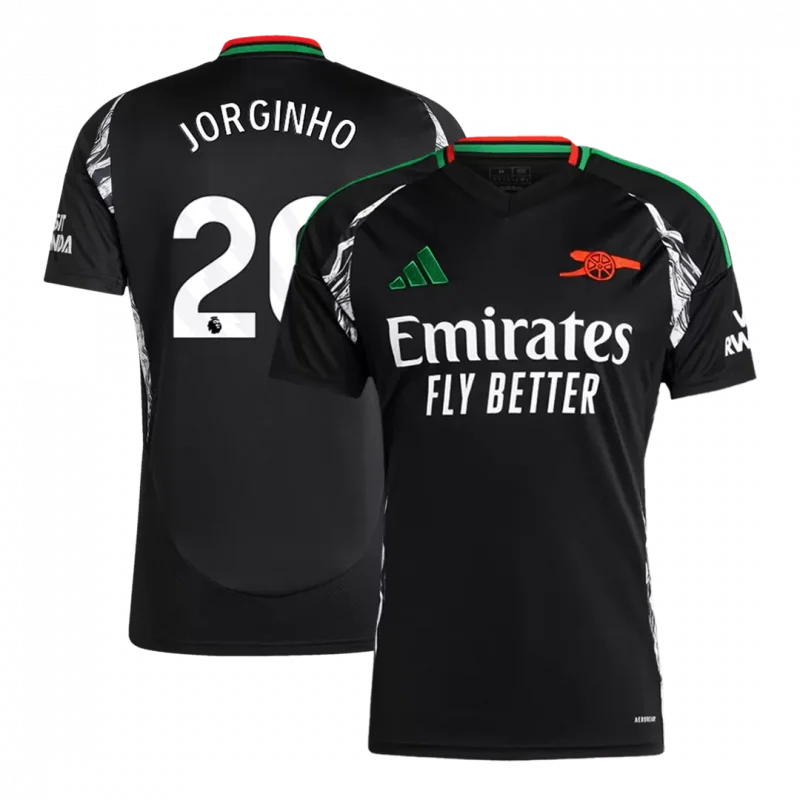 JORGINHO #20 Arsenal Away Soccer Jersey
