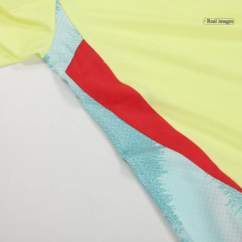 LAMINE YAMAL #19 Spain Away Soccer Jersey EURO - Image 8