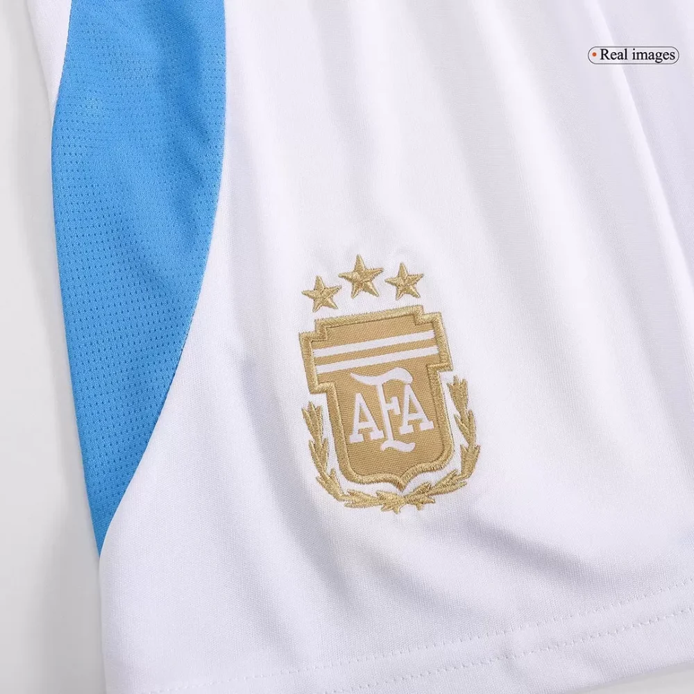 Argentina Home Kids Soccer Jerseys Full Kit - Image 15