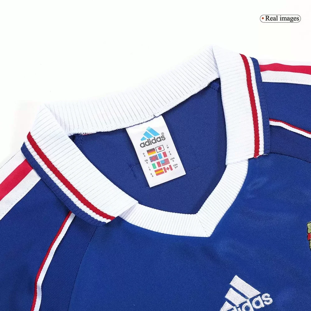 Vintage Soccer Jersey France Home 1998 - Image 4