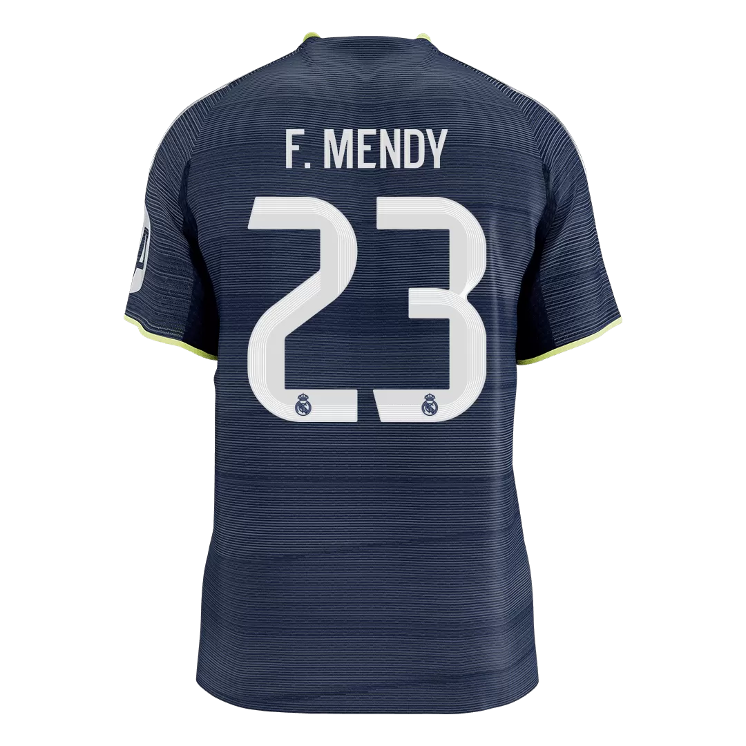 F.MENDY #23 Real Madrid Away Authentic Soccer Jersey 2025/26 - Image 2
