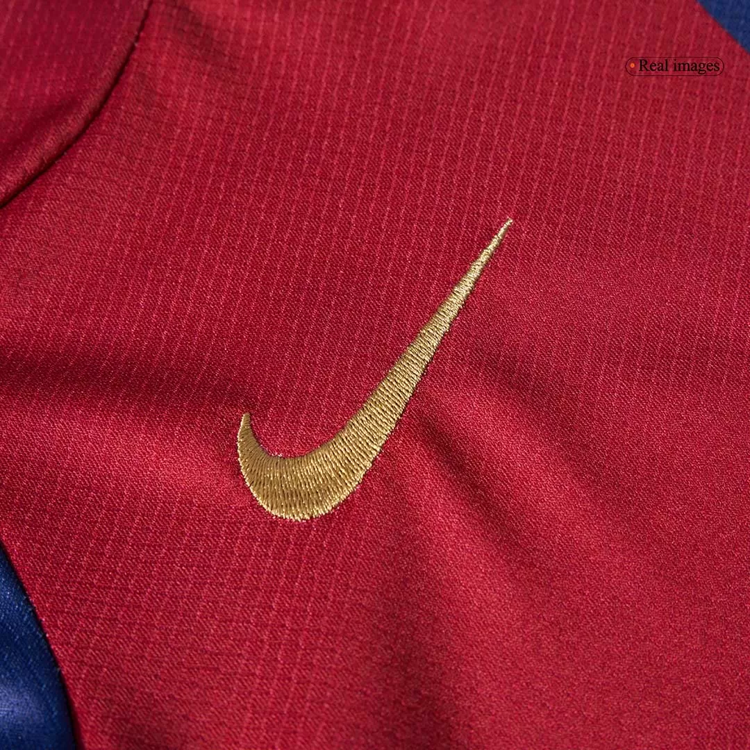 Barcelona Home Kids Soccer Jerseys Kit - COLDPLAY - Image 9