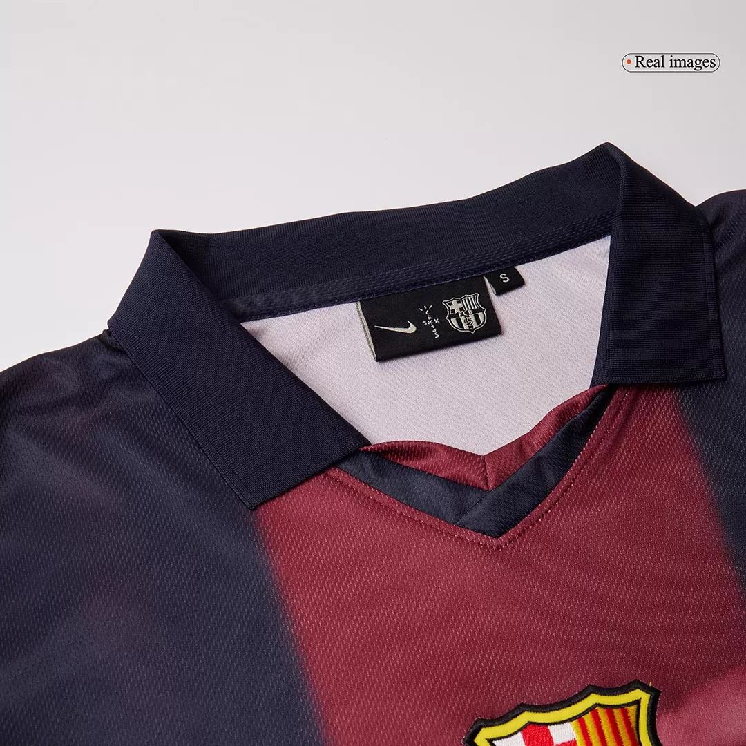 Vintage Soccer Jersey Barcelona X CJ Home 2000/01 - Image 6