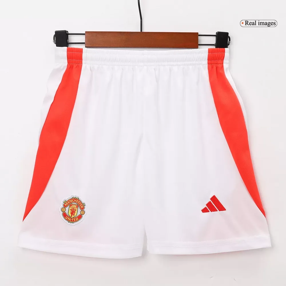 Manchester United Home Kids Soccer Jerseys Kit - Image 6