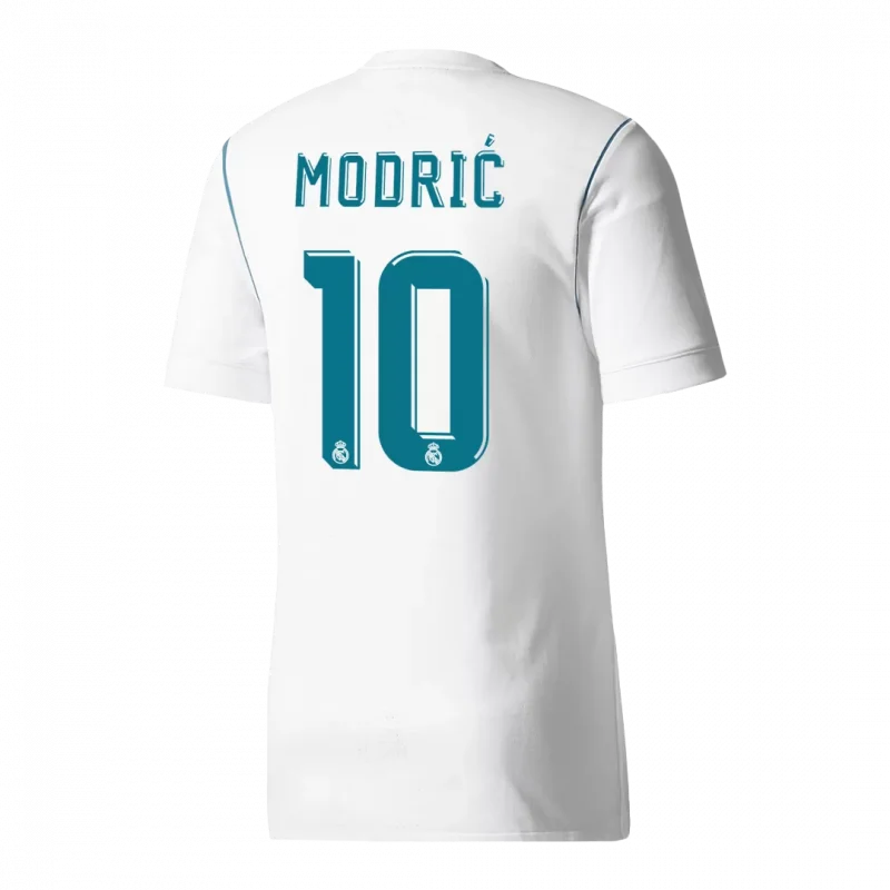 Vintage Soccer Jersey MODRIĆ #10 Real Madrid Home 2017/18
