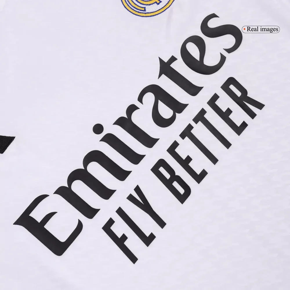 Real Madrid Home Long Sleeve Jersey - Image 11