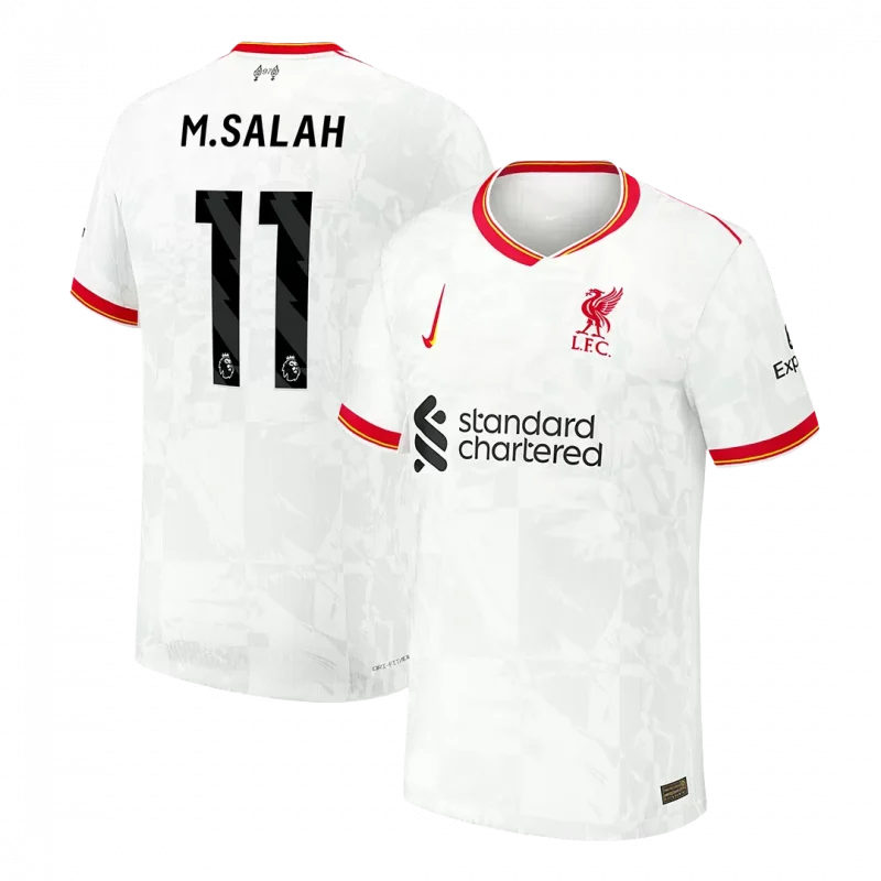 M.SALAH #11 Liverpool Third Away Authentic Soccer Jersey