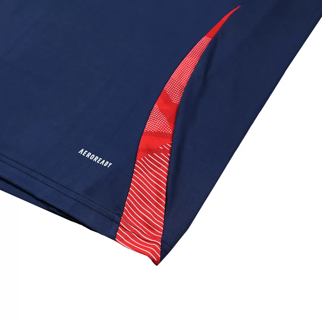 Manchester United Pre-Match Sleeveless Top Navy - Image 7