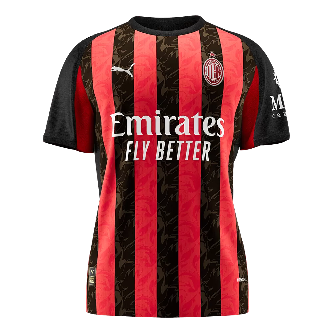 RAFA LEÃO #10 AC Milan Home Soccer Jersey 2025/26 - Image 3