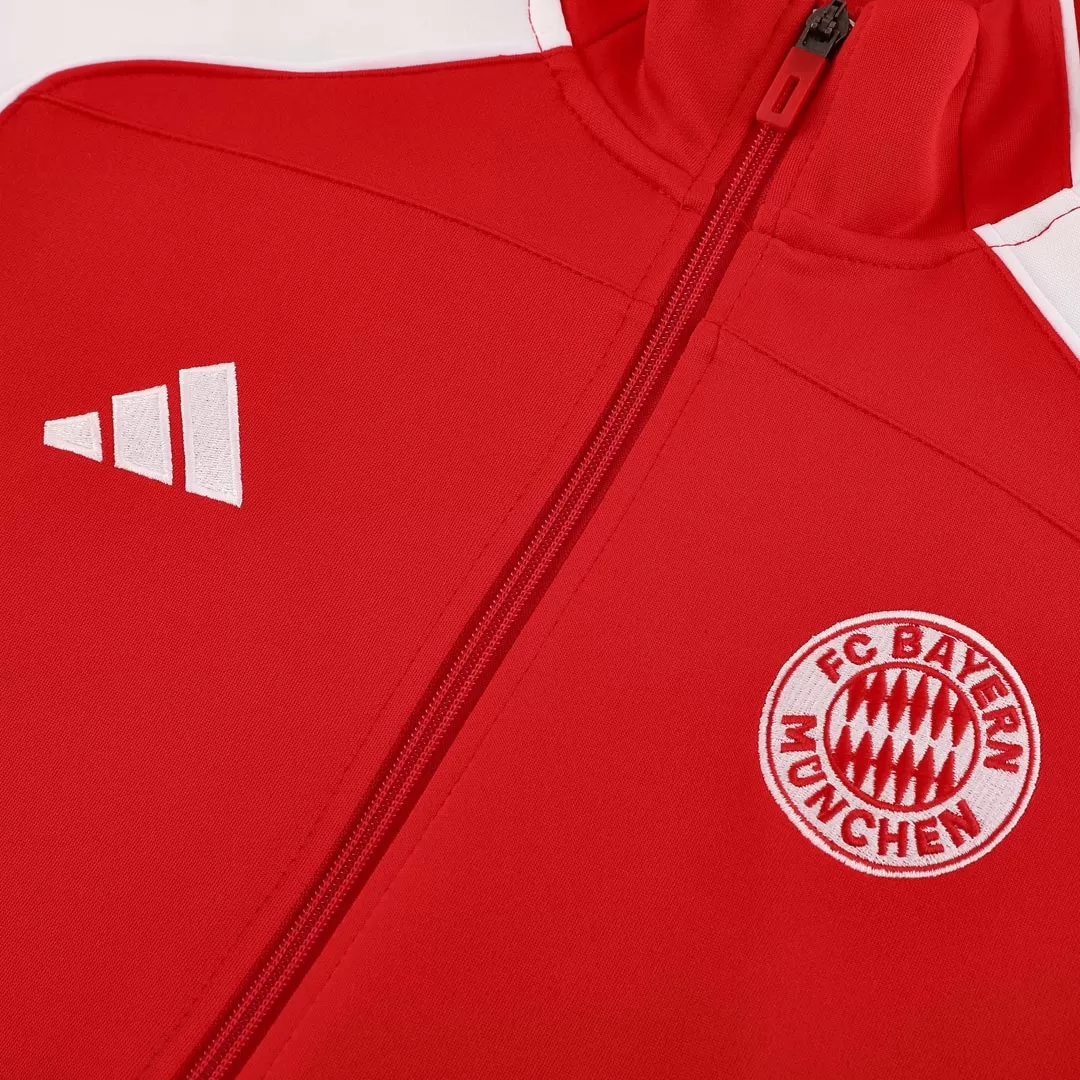 Bayern Munich Jacket Tracksuit 2025/26 Red - Image 5