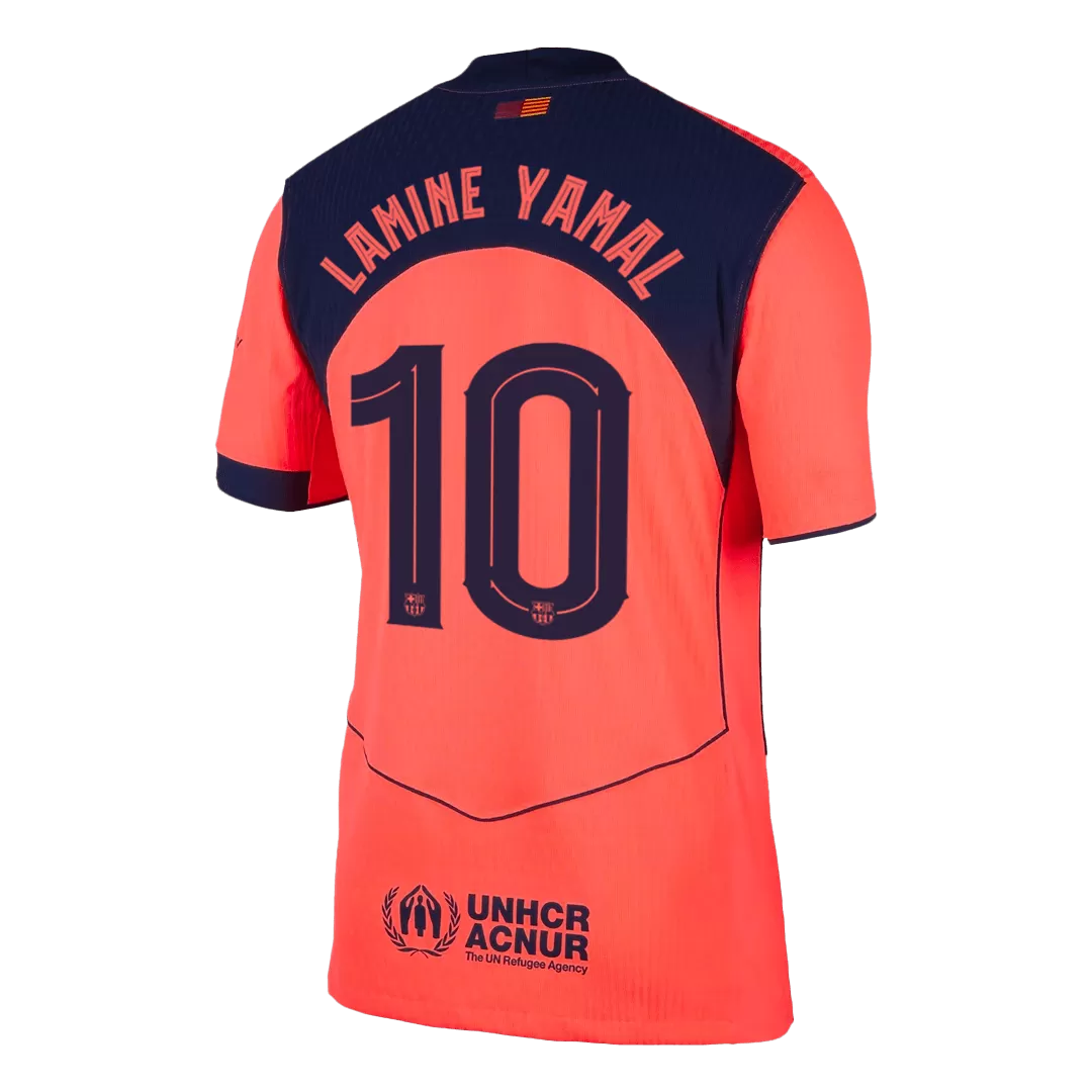 LAMINE YAMAL #10 Barcelona Third Away Authentic Soccer Jersey 2025/26 - UCL - Image 3