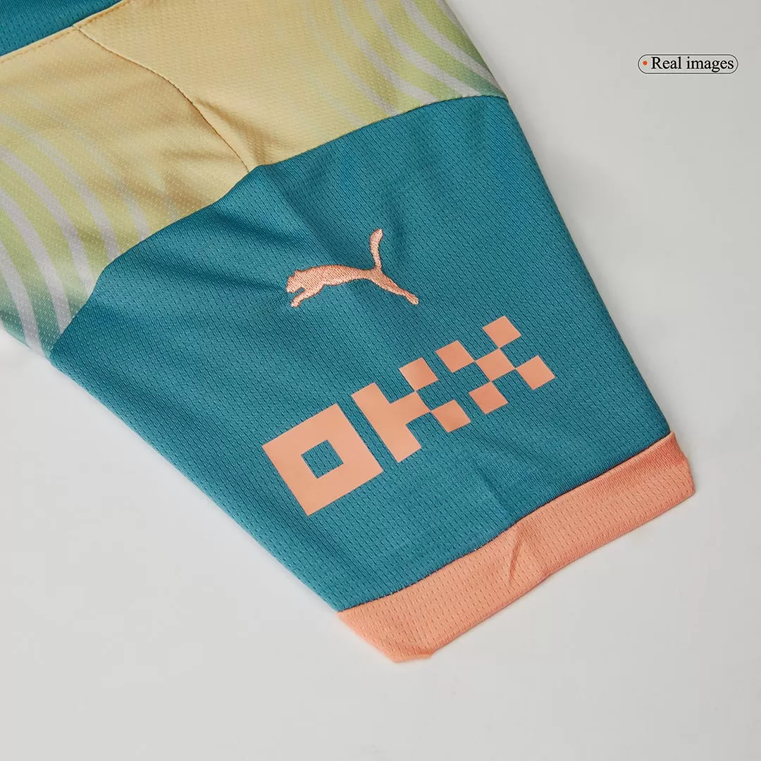 Manchester City Fourth Away Kids Soccer Jerseys Kit- Definitely City (UCL) - Image 13