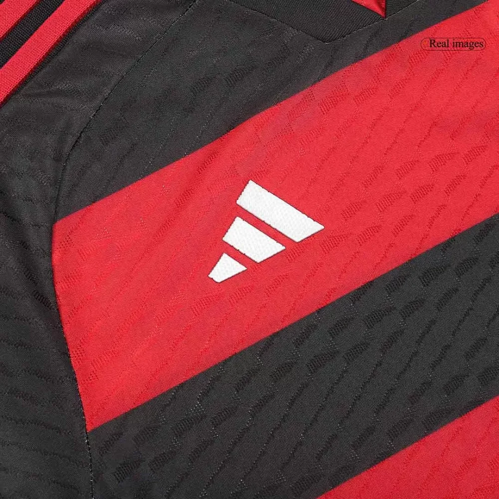 CR Flamengo Home Authentic Soccer Jersey - Image 6