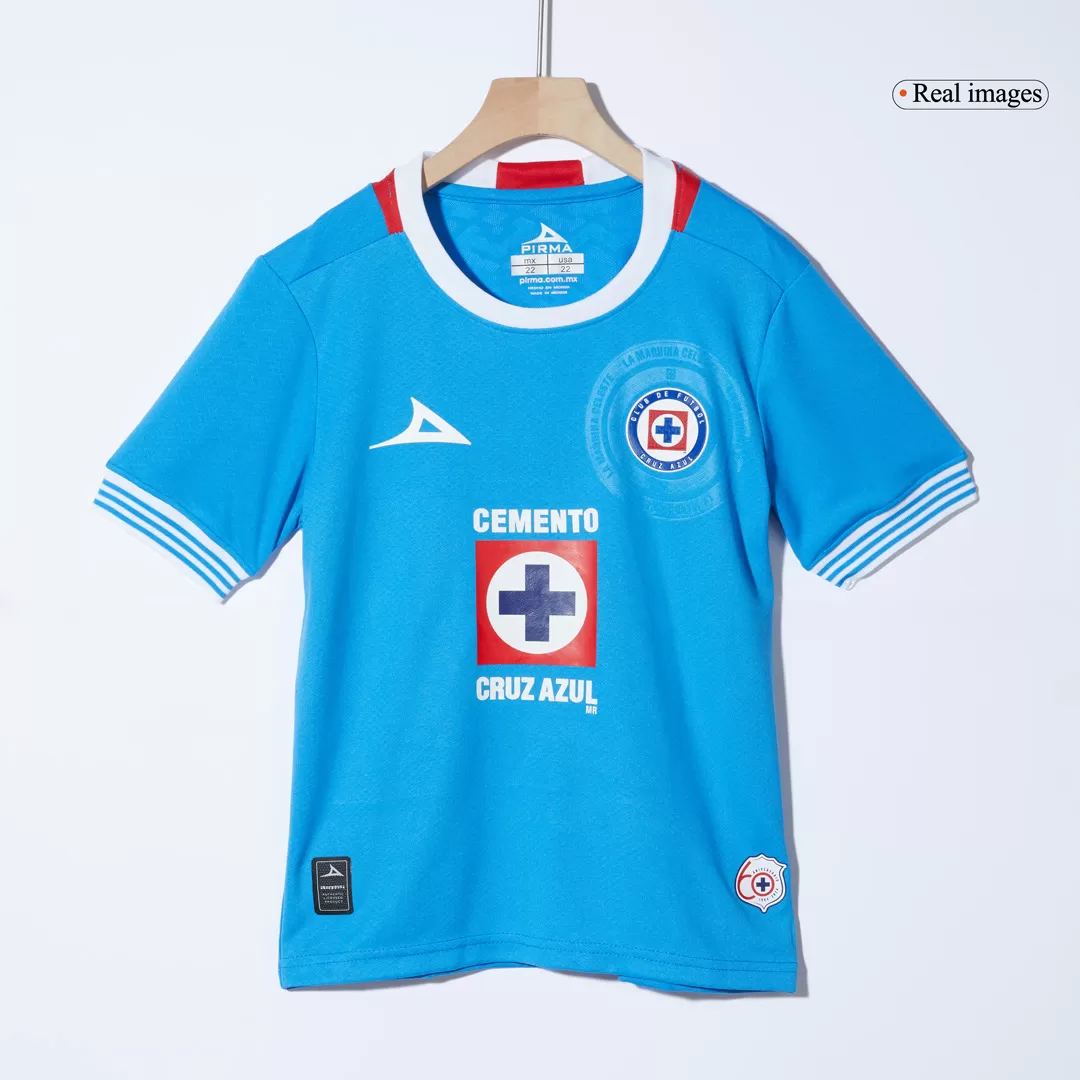 Cruz Azul Home Kids Soccer Jerseys Kit - Image 2