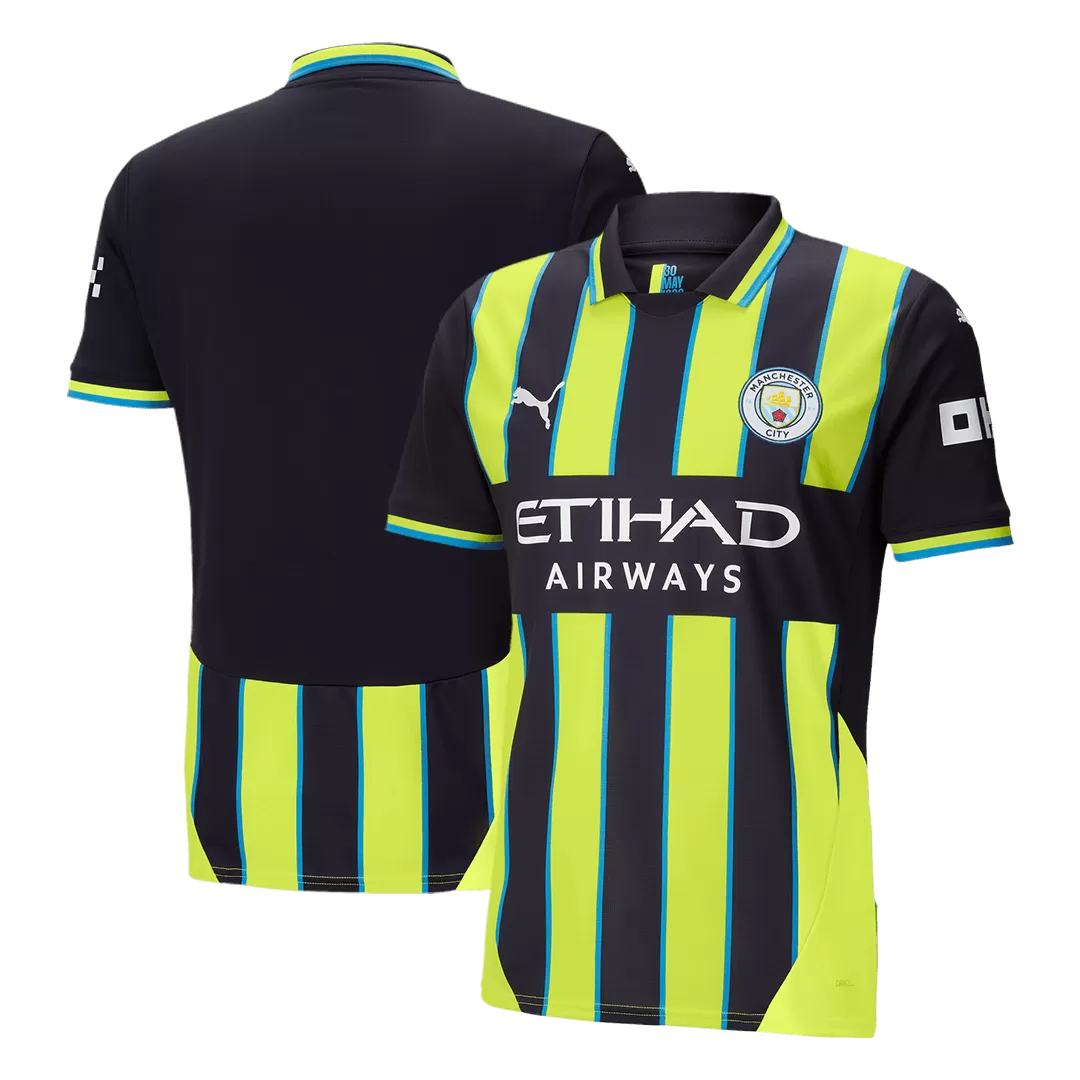 Manchester City Away Soccer Jersey - Image 15