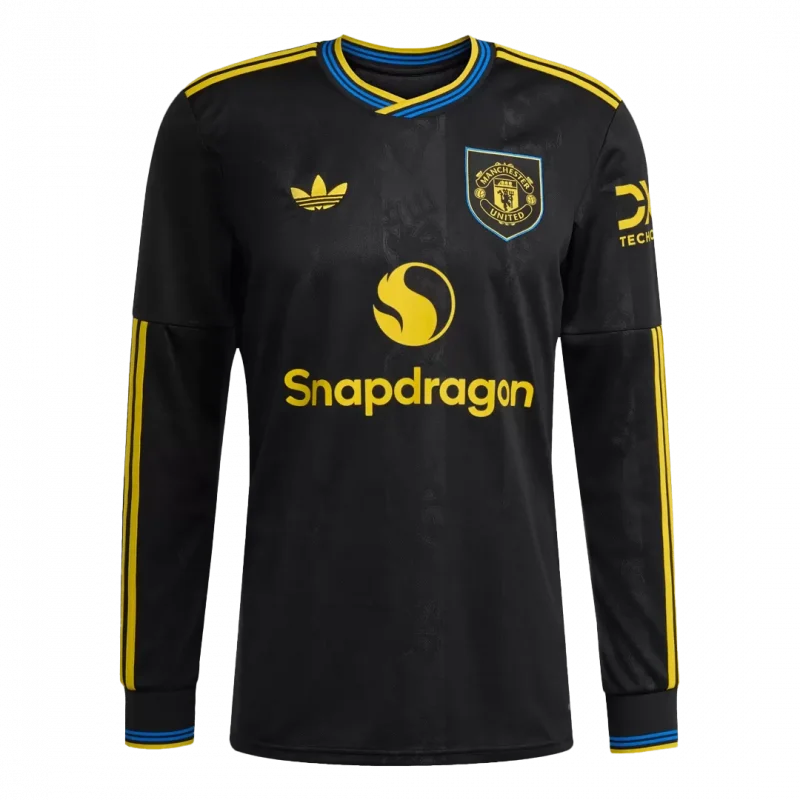 Manchester United Third Away Long Sleeve Jersey 2025/26