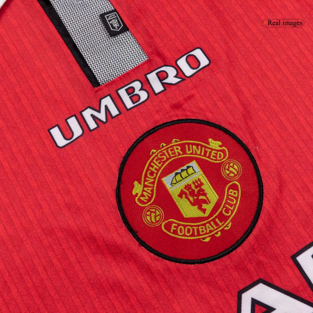 Retro Soccer Jersey Manchester United Home 1996/97 - Image 4