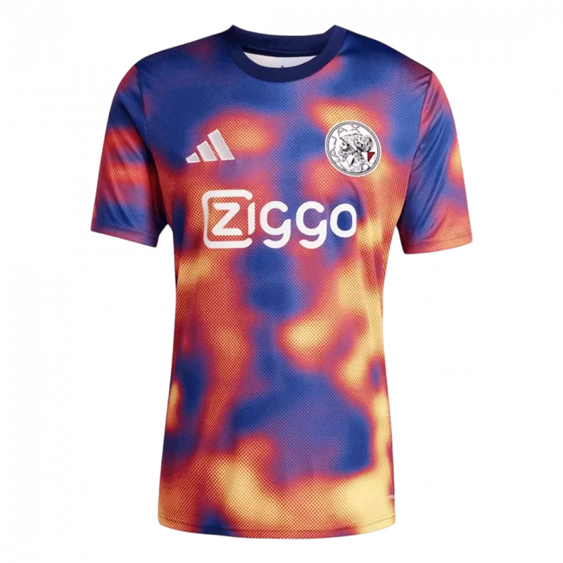 Ajax Pre-Match Soccer Jersey 2025/26 Colorful