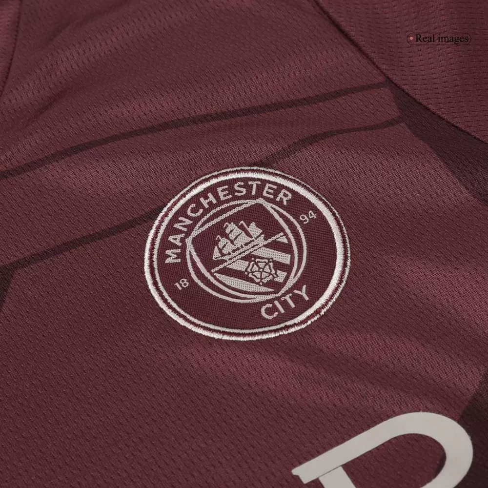 Manchester City Third Away Kids Soccer Jerseys Full Kit - Image 9