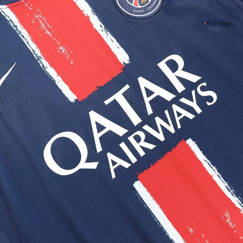 O.DEMBÉLÉ #10 PSG Home Soccer Jersey -UCL - Image 10