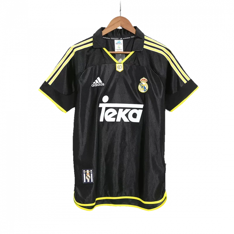 Vintage Soccer Jersey Real Madrid Away 99/01