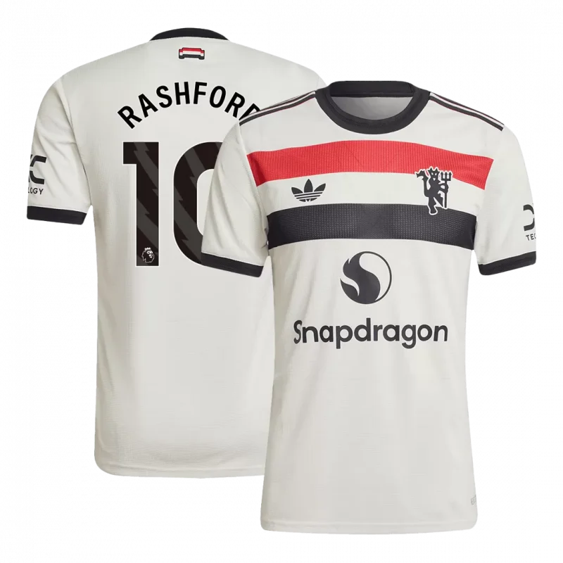 RASHFORD #10 Manchester United Third Away Authentic Soccer Jersey