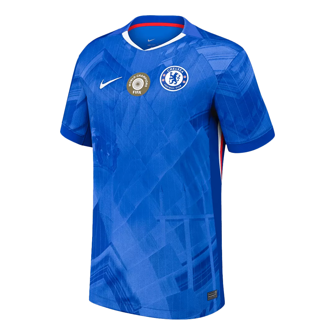 WORLD CHAMPIONS #25 Chelsea Home Soccer Jersey 2025/26 with chest badge - Image 2