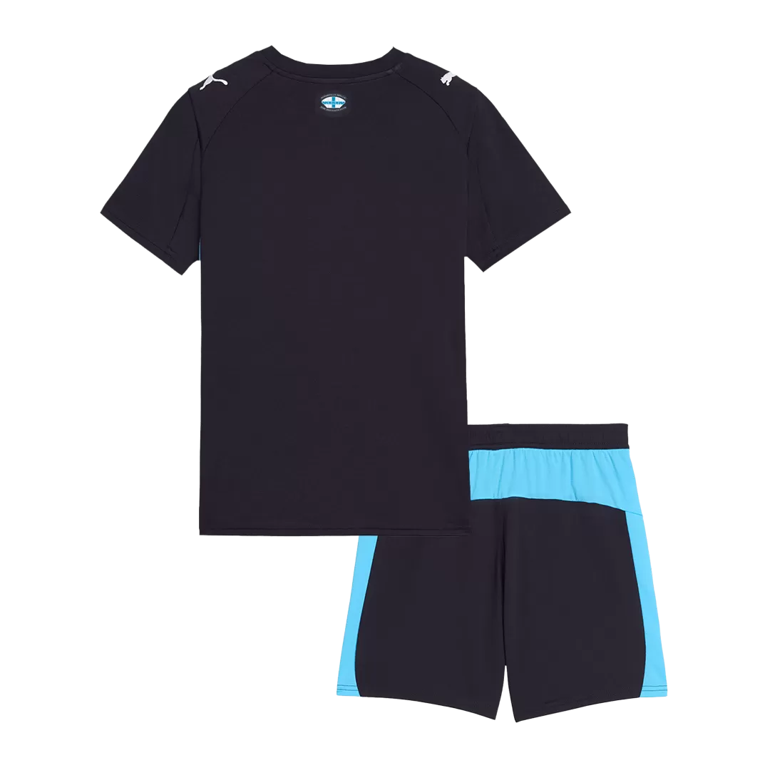 Marseille Away Kids Soccer Jerseys Kit 2025/26 - Image 2