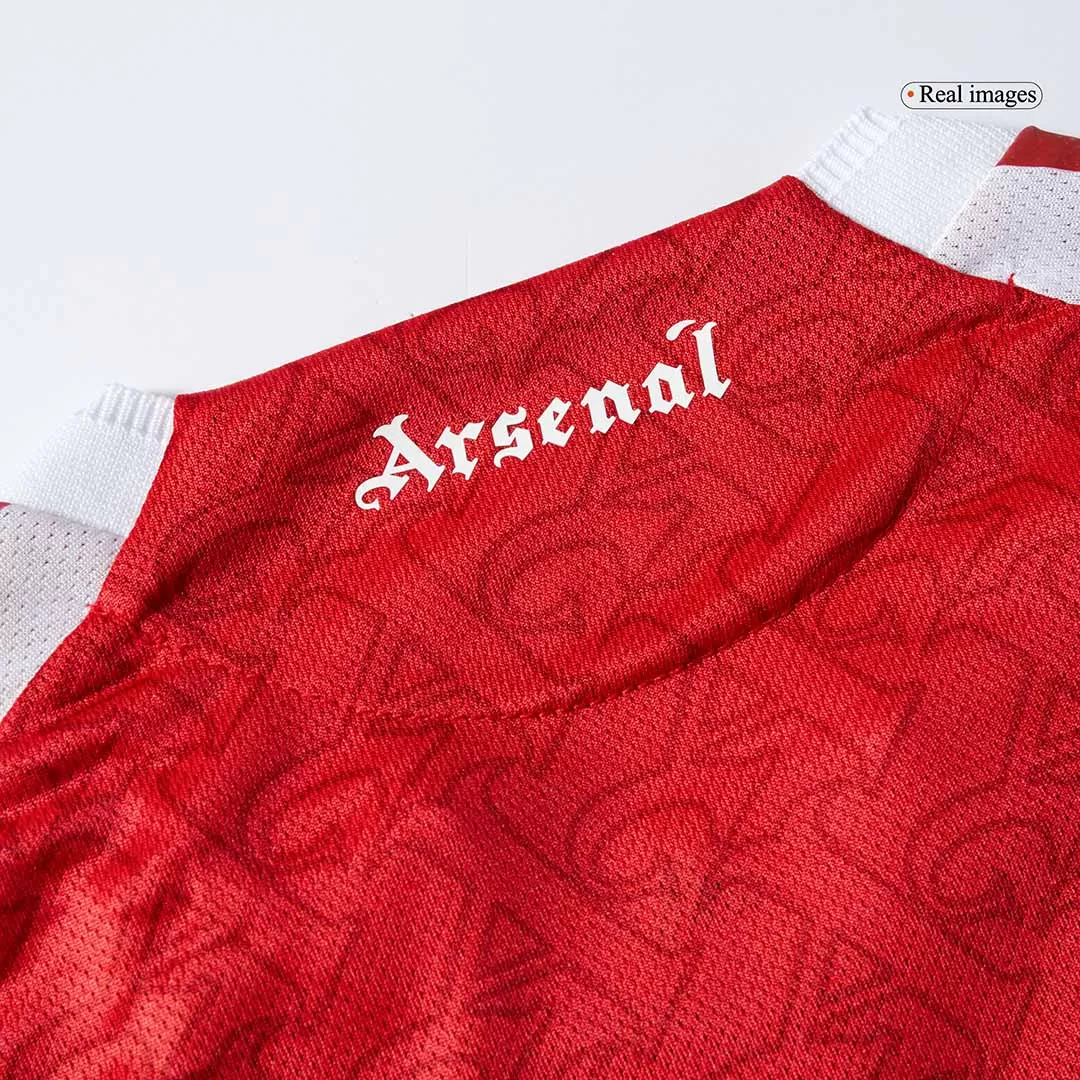 SALIBA #2 Arsenal Home Authentic Soccer Jersey 2025/26 - Image 14