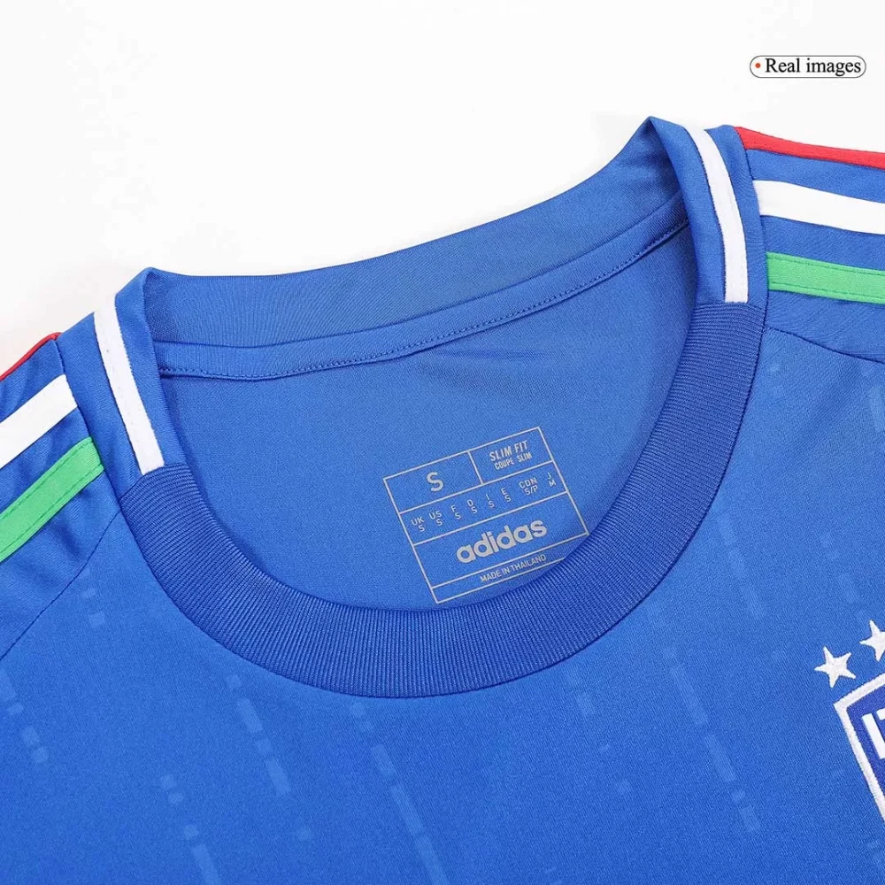 Italy Home Soccer Jersey EURO - Image 6