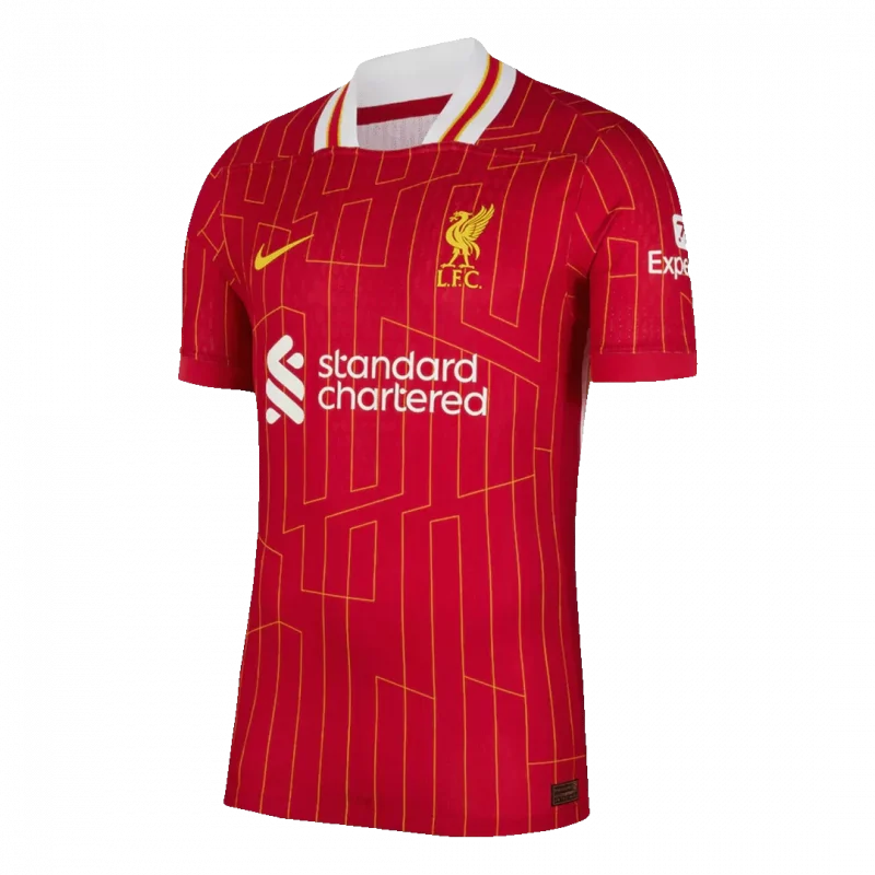 Liverpool Home Authentic Soccer Jersey