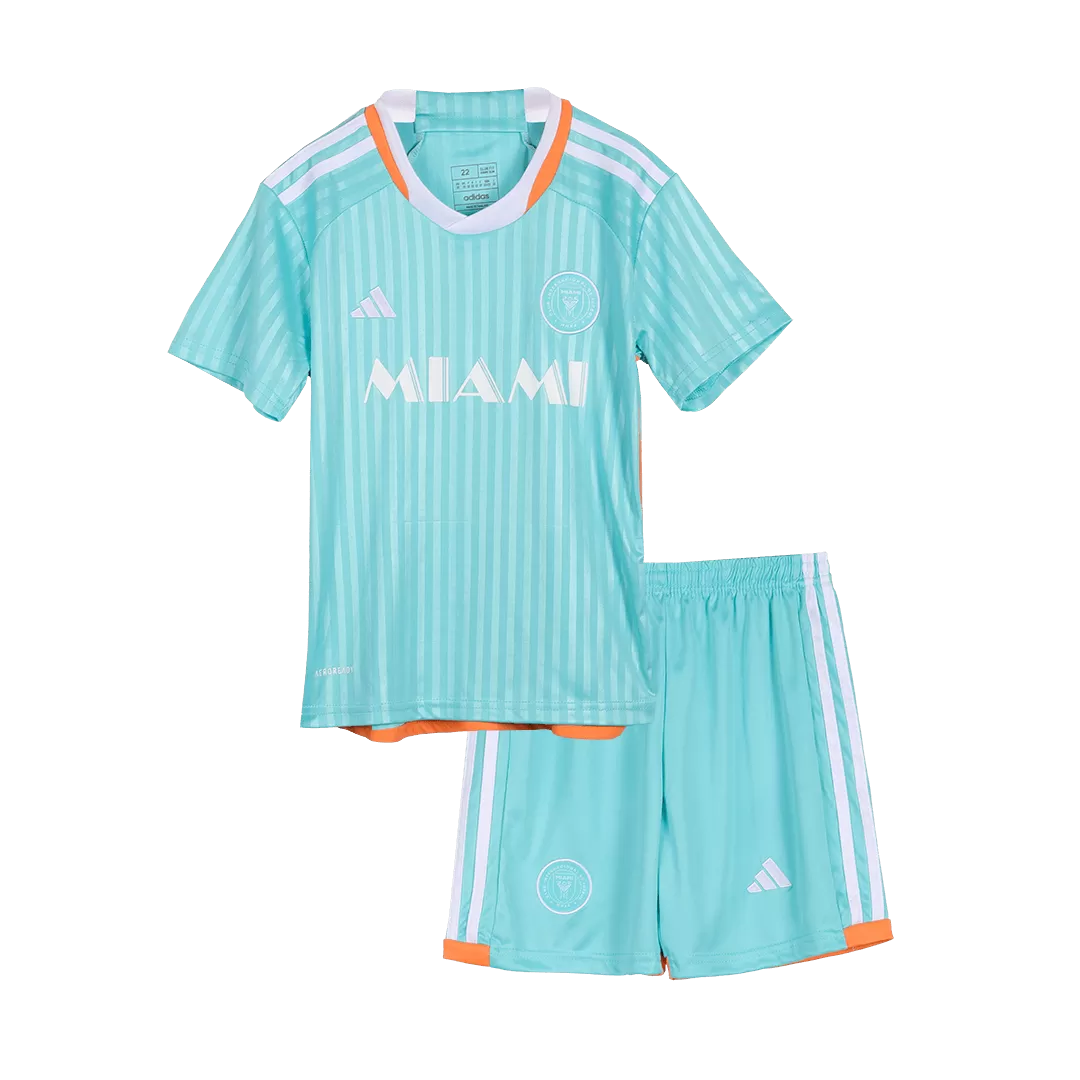 Inter Miami CF Third Away Kids Soccer Jerseys Kit - Image 3