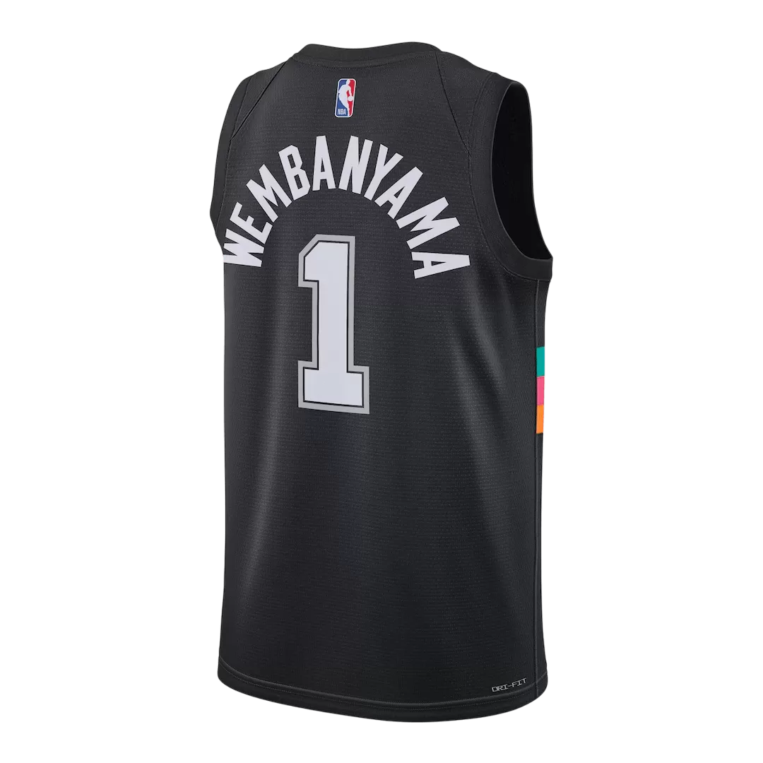 Wembanyama #1 San Antonio Spurs Swingman NBA Jersey 2025/26 - City Edition - Image 3