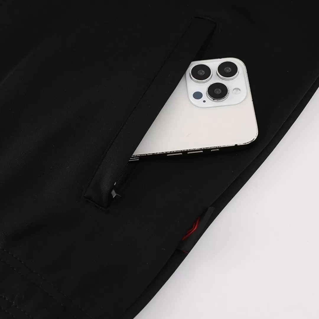 Manchester United Jacket Tracksuit 2025/26 Red&Black - Image 12