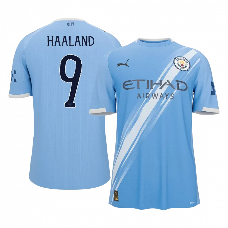 HAALAND #9 Manchester City Home Soccer Jersey 2025/26 - Club World Cup