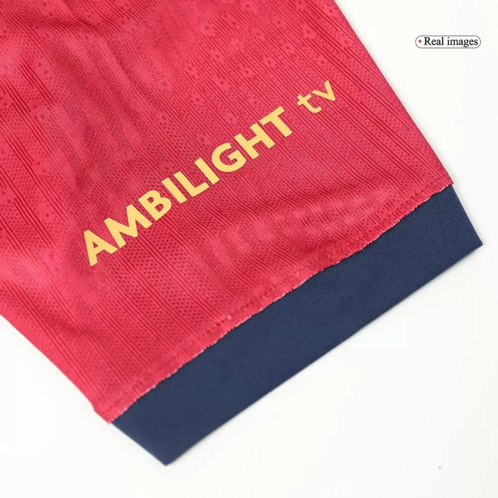 F.DE JONG #21 Barcelona Home Authentic Soccer Jersey - Spotify Logo Without Text - Image 7