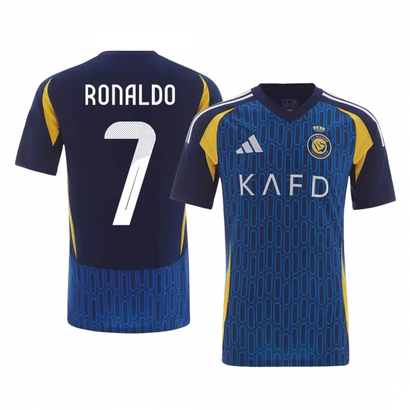 RONALDO #7 Al Nassr Away Soccer Jersey - ACL