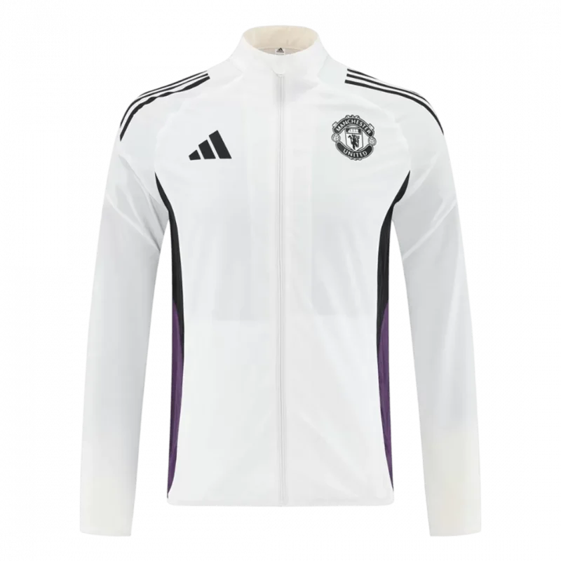 Manchester United Windbreaker Jacket 2025/26 - White