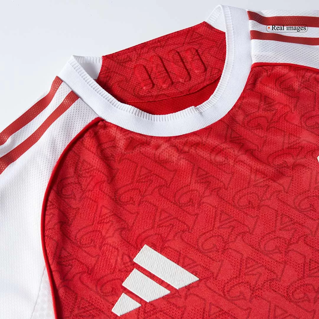 SALIBA #2 Arsenal Home Authentic Soccer Jersey 2025/26 - Image 7