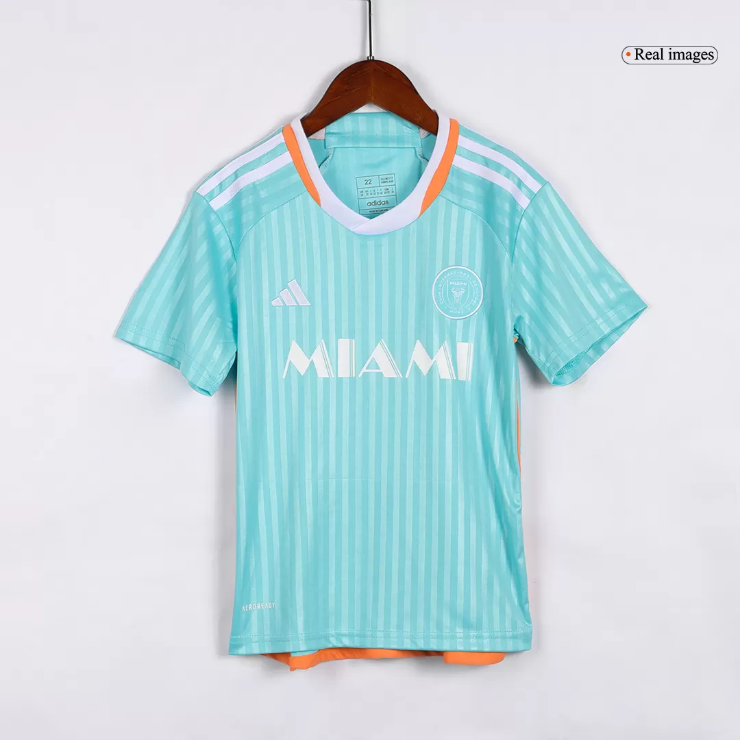 Inter Miami CF Third Away Kids Soccer Jerseys Kit - Image 4