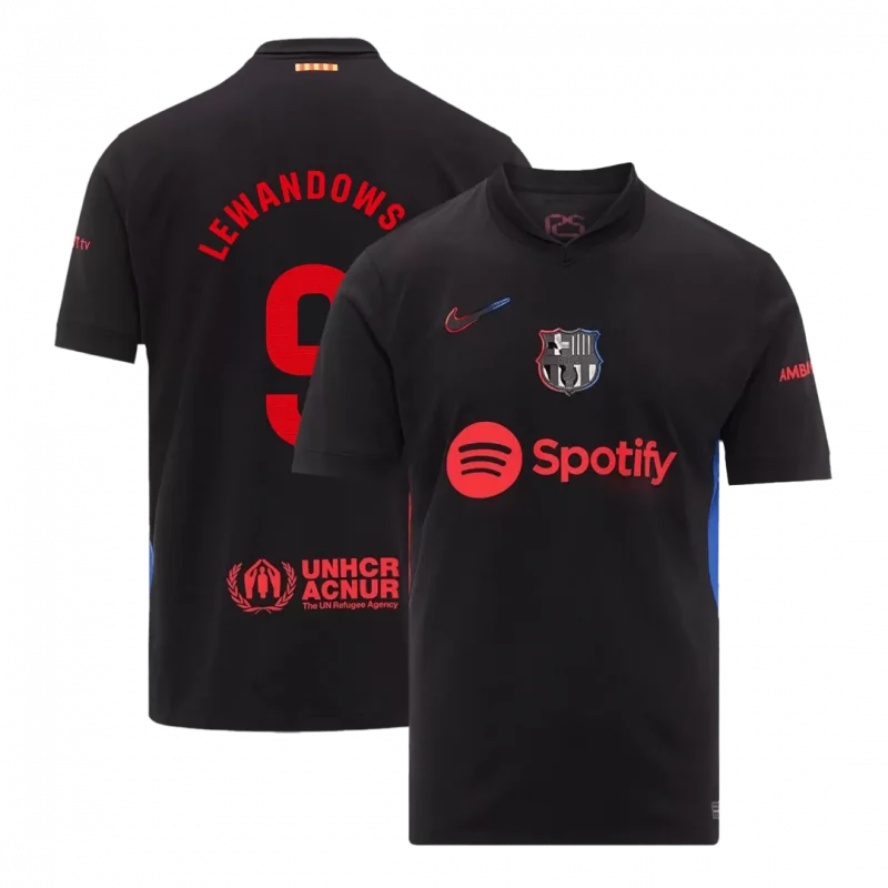 LEWANDOWSKI #9 Barcelona Away Soccer Jersey