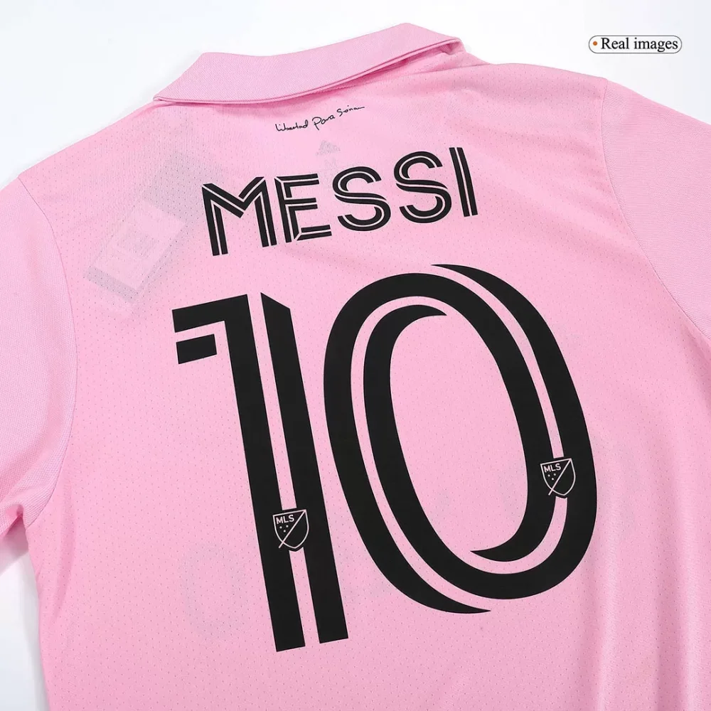 MESSI #10 Inter Miami CF Home Authentic Soccer Jersey 2023 - Leagues Cup Final - Image 5