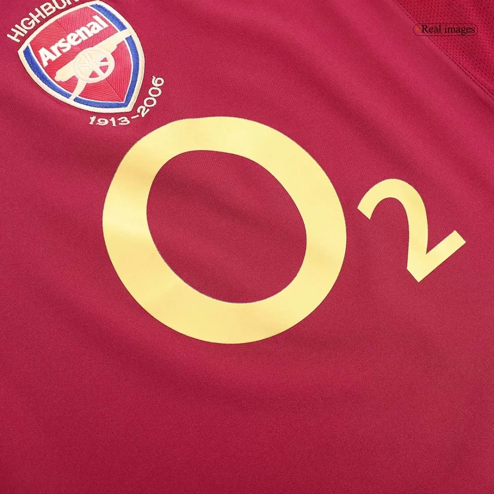 Vintage Soccer Jersey Arsenal Home 2005/06 - Image 7
